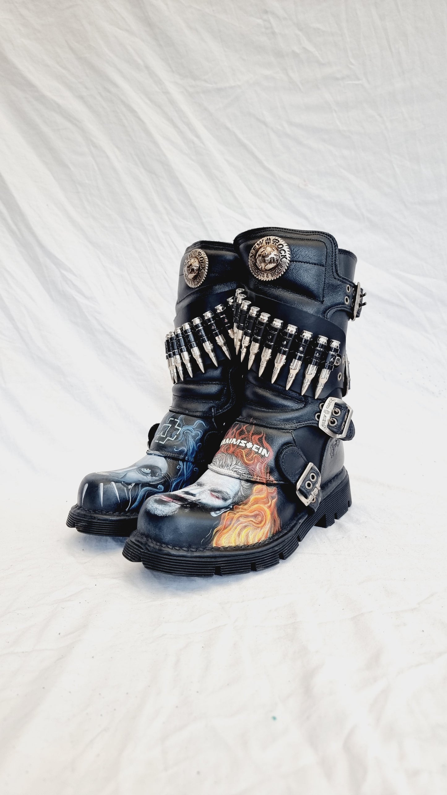 EU 38 / UK 5 New Rock Boots