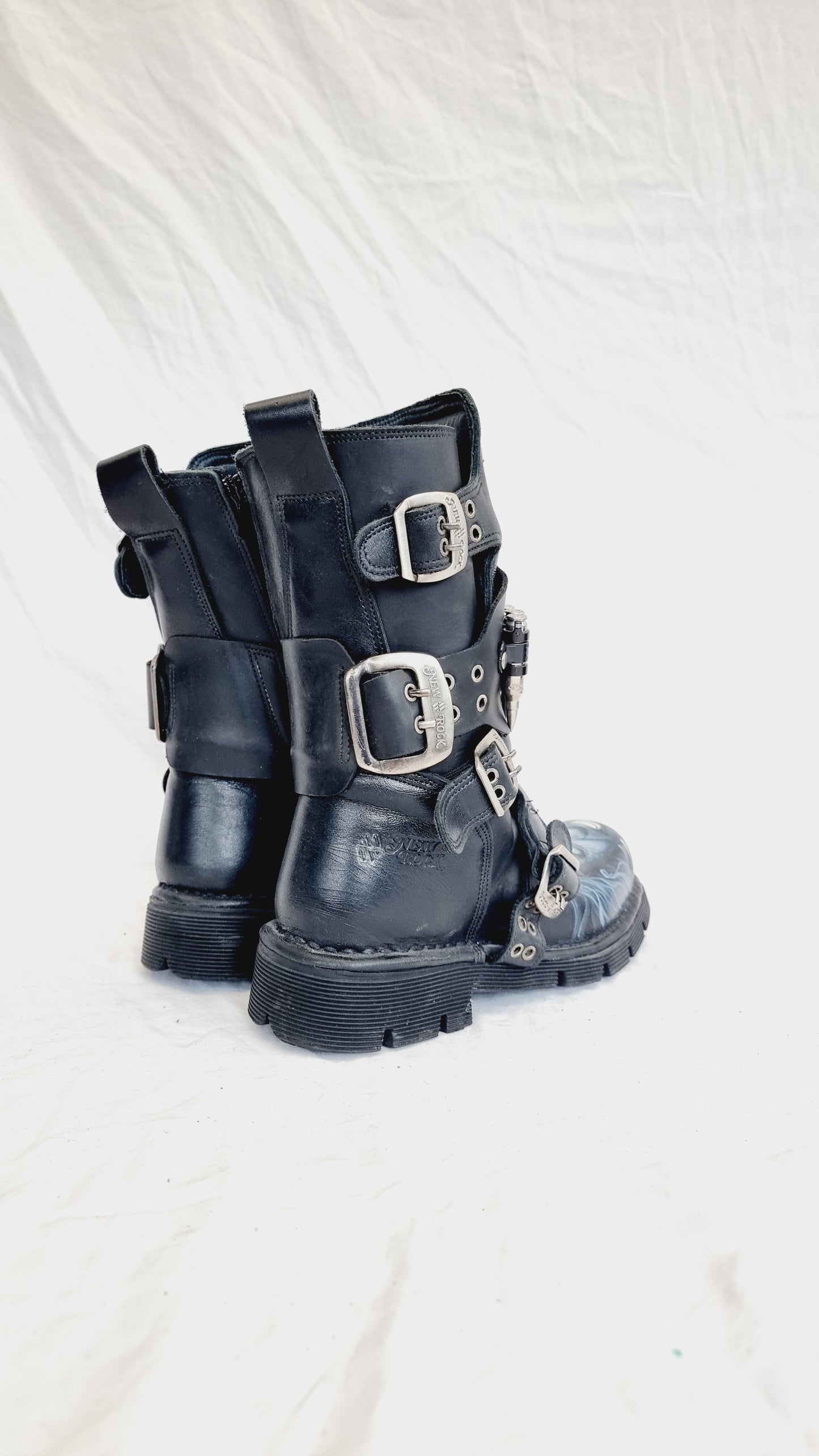 EU 38 / UK 5 New Rock Boots