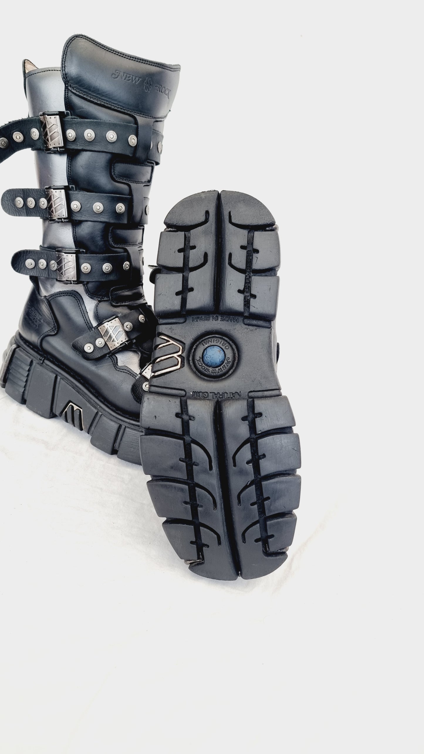 EU 40 / UK 7 New Rock Boots