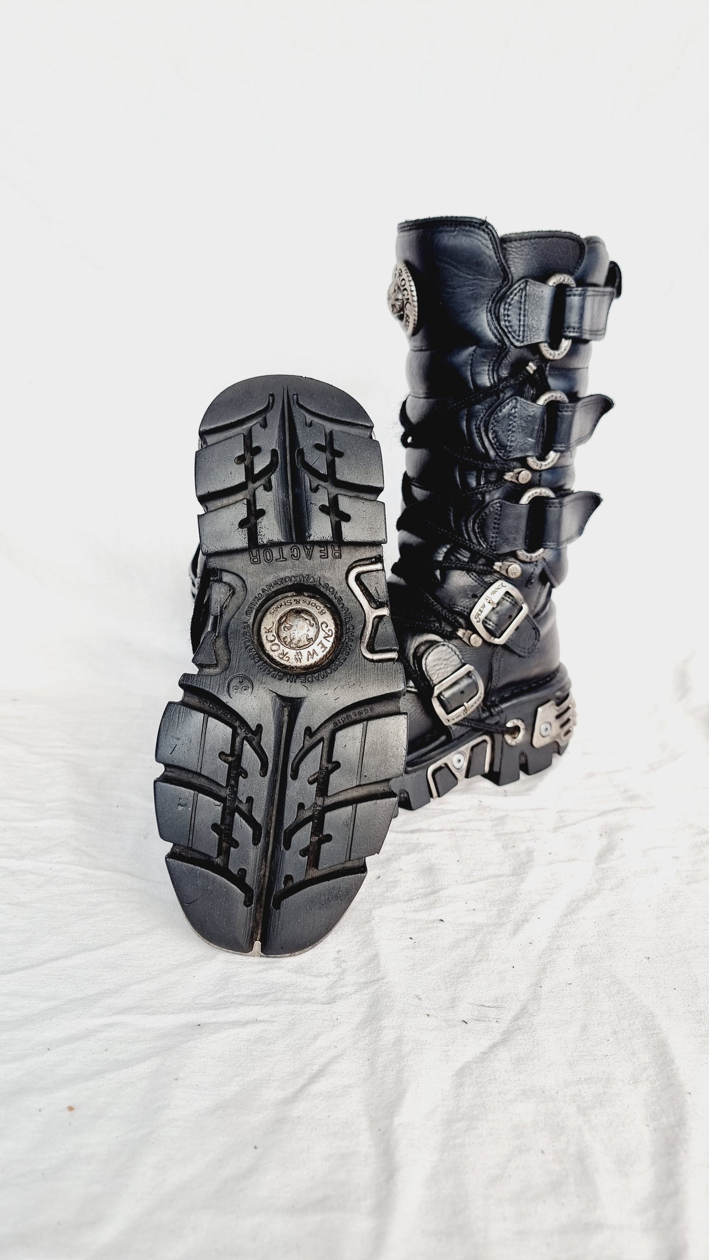 EU 38 / UK 5 New Rock Boots