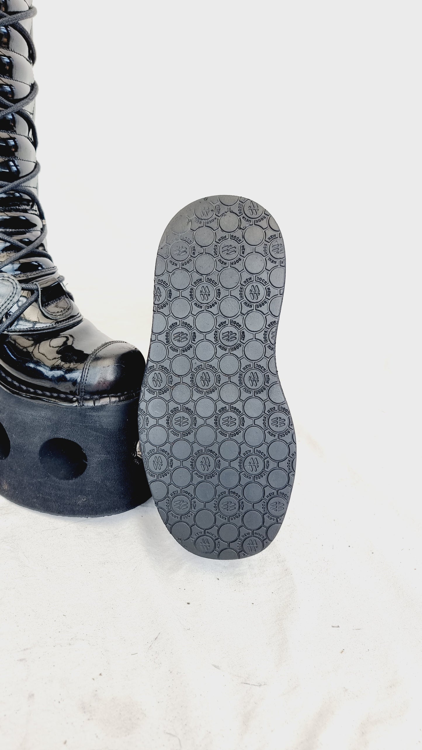 EU 36 / UK 3 New Rock Boots