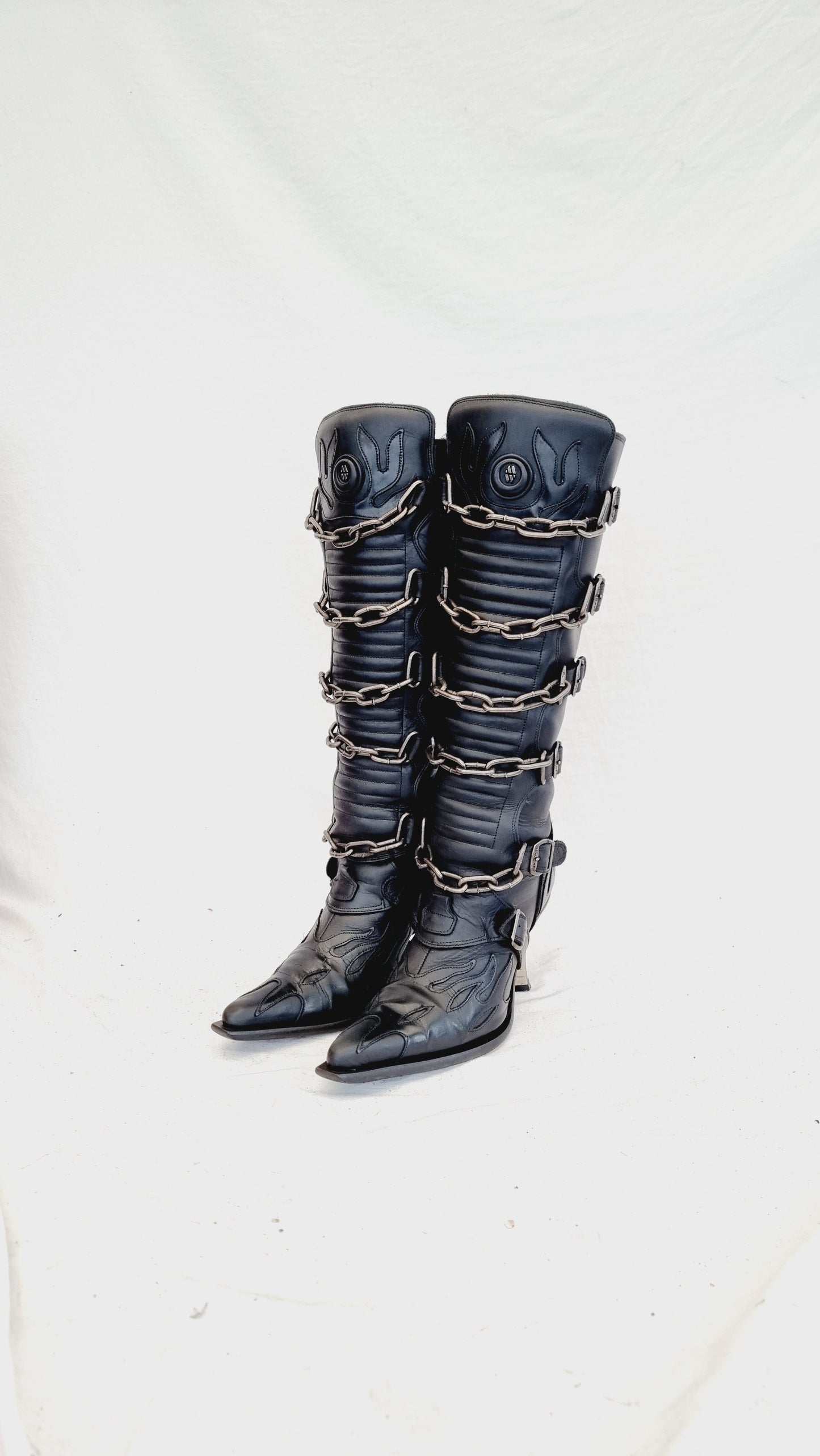 EU 38 / UK 5 New Rock Boots