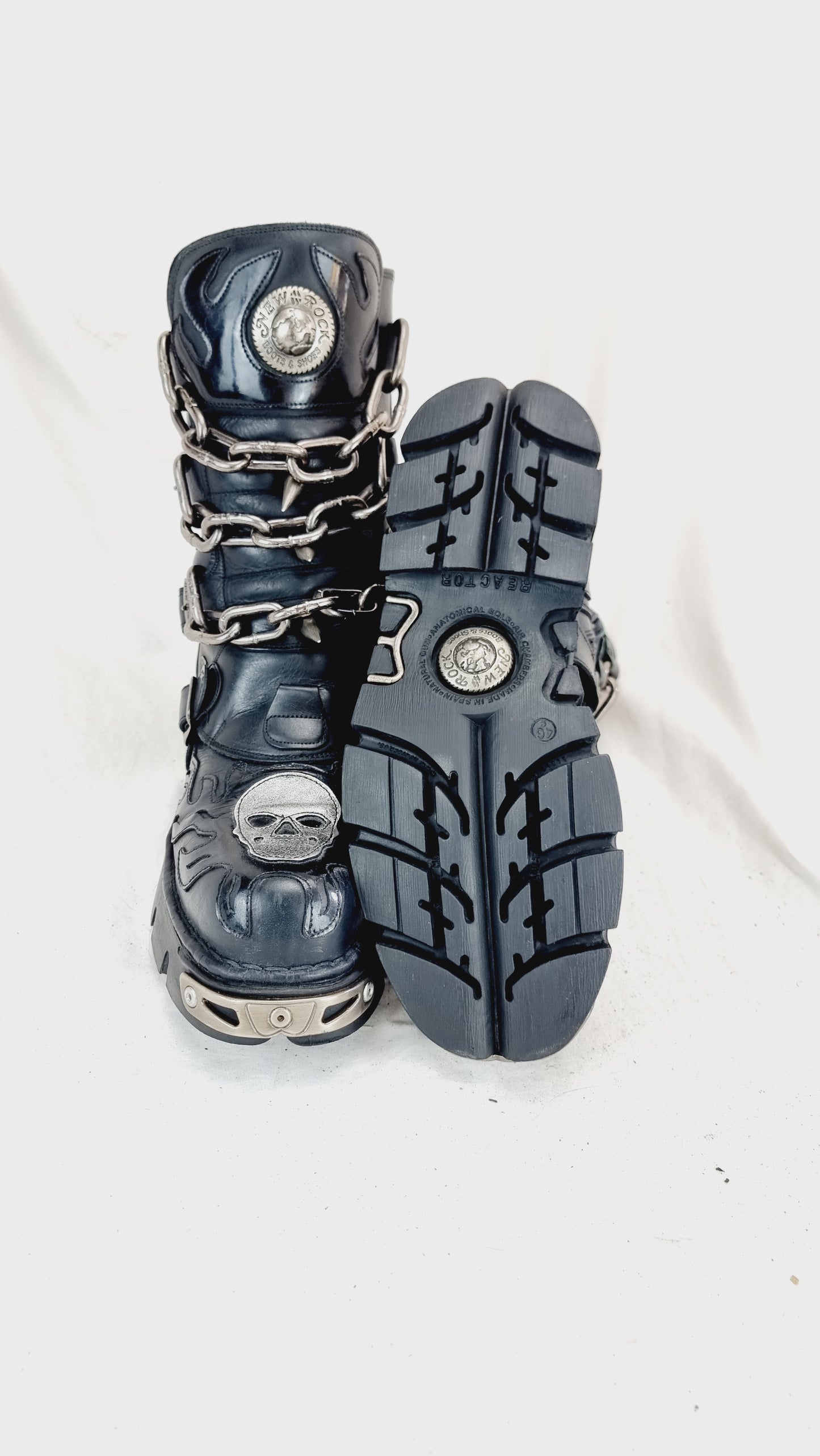 EU 46 / UK 11 New Rock Boots