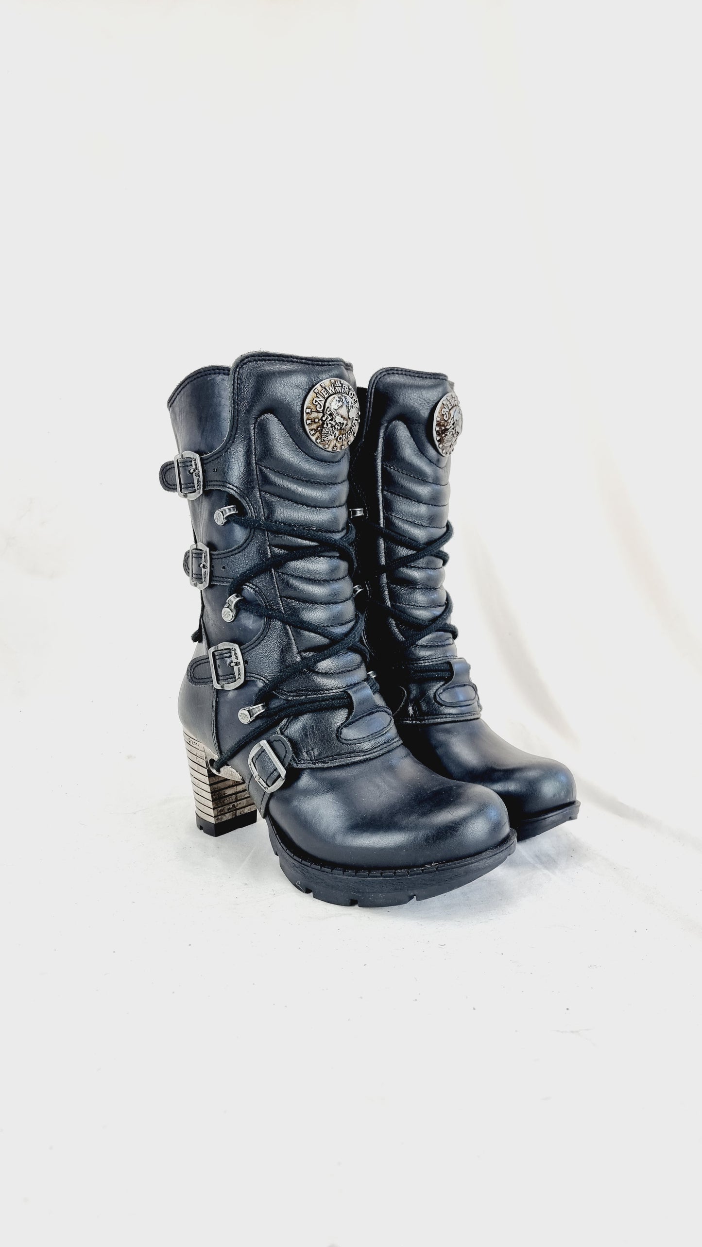 EU 38 / UK 5 New Rock Boots