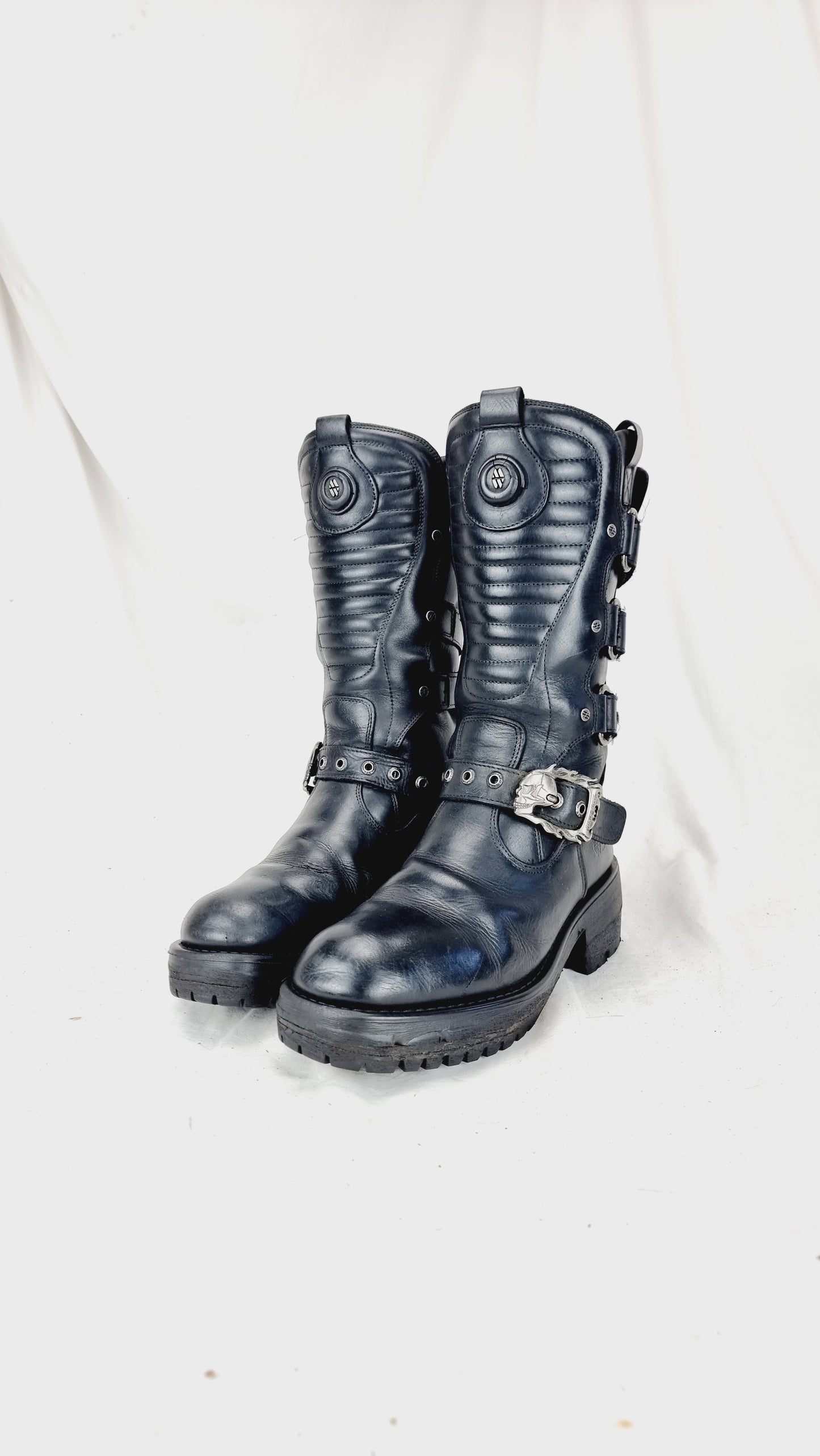 EU 42 / UK 8 New Rock Boots