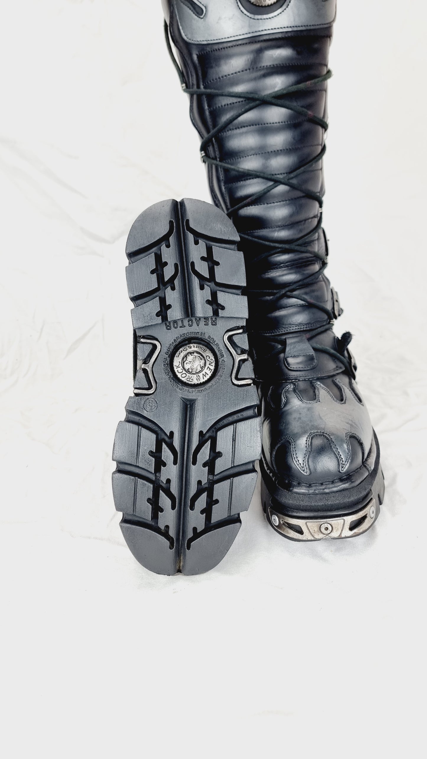 EU 43 / UK 9 New Rock Boots