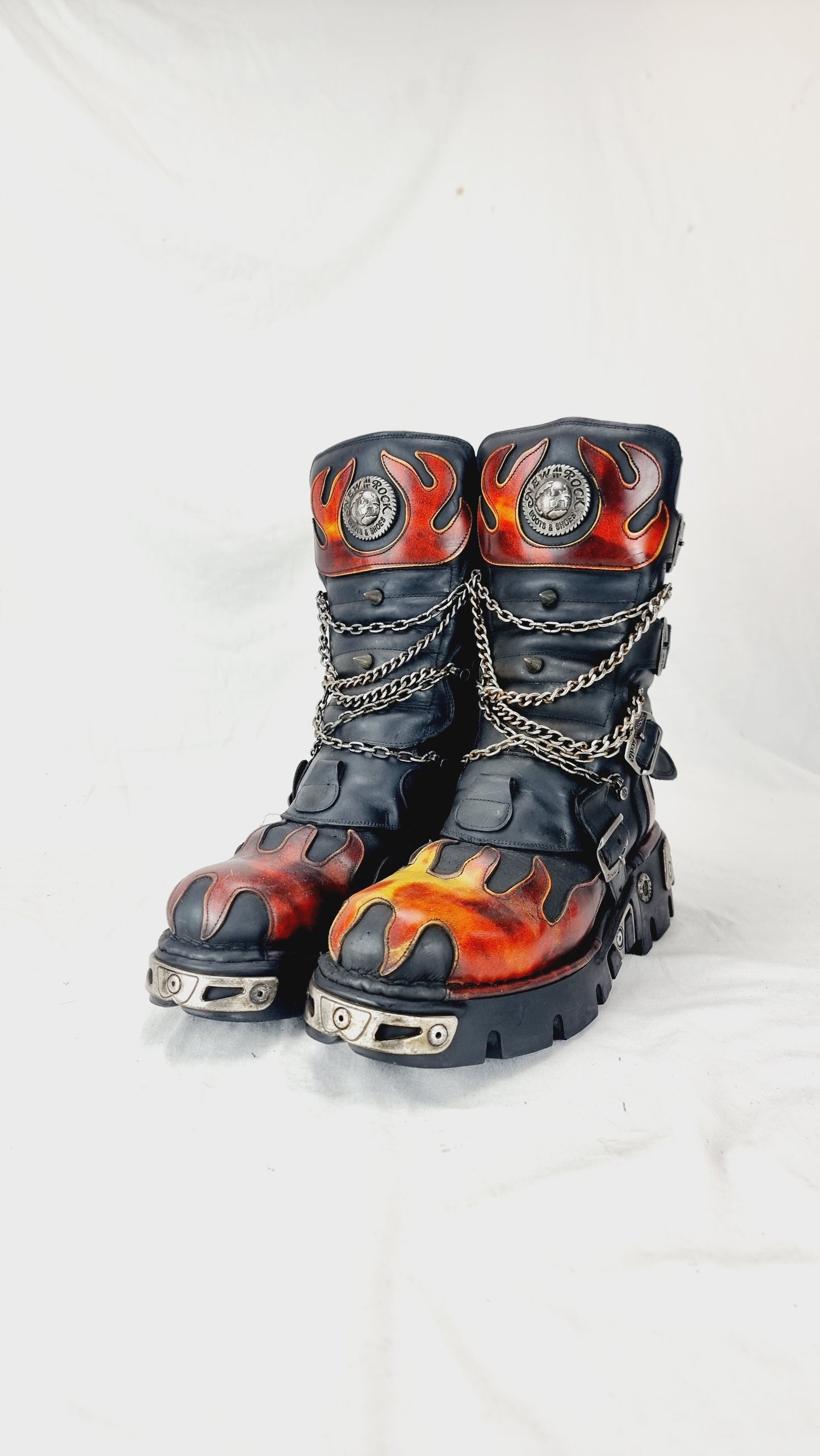 EU 43 / UK 9 New Rock Boots