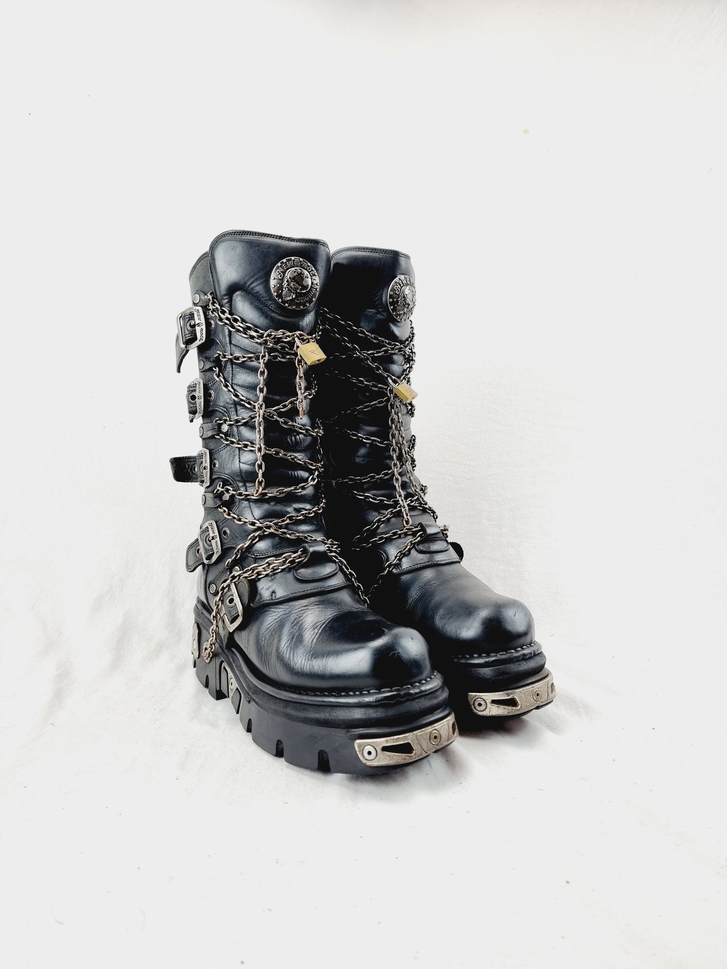 EU 44 / UK 10 New Rock Boots