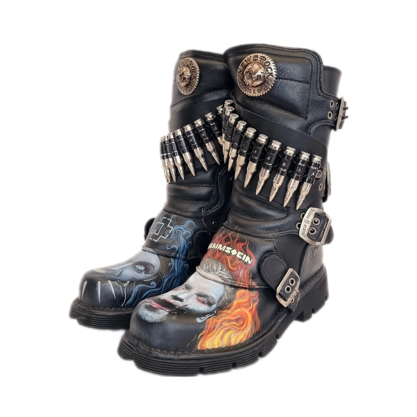 EU 38 / UK 5 New Rock Boots