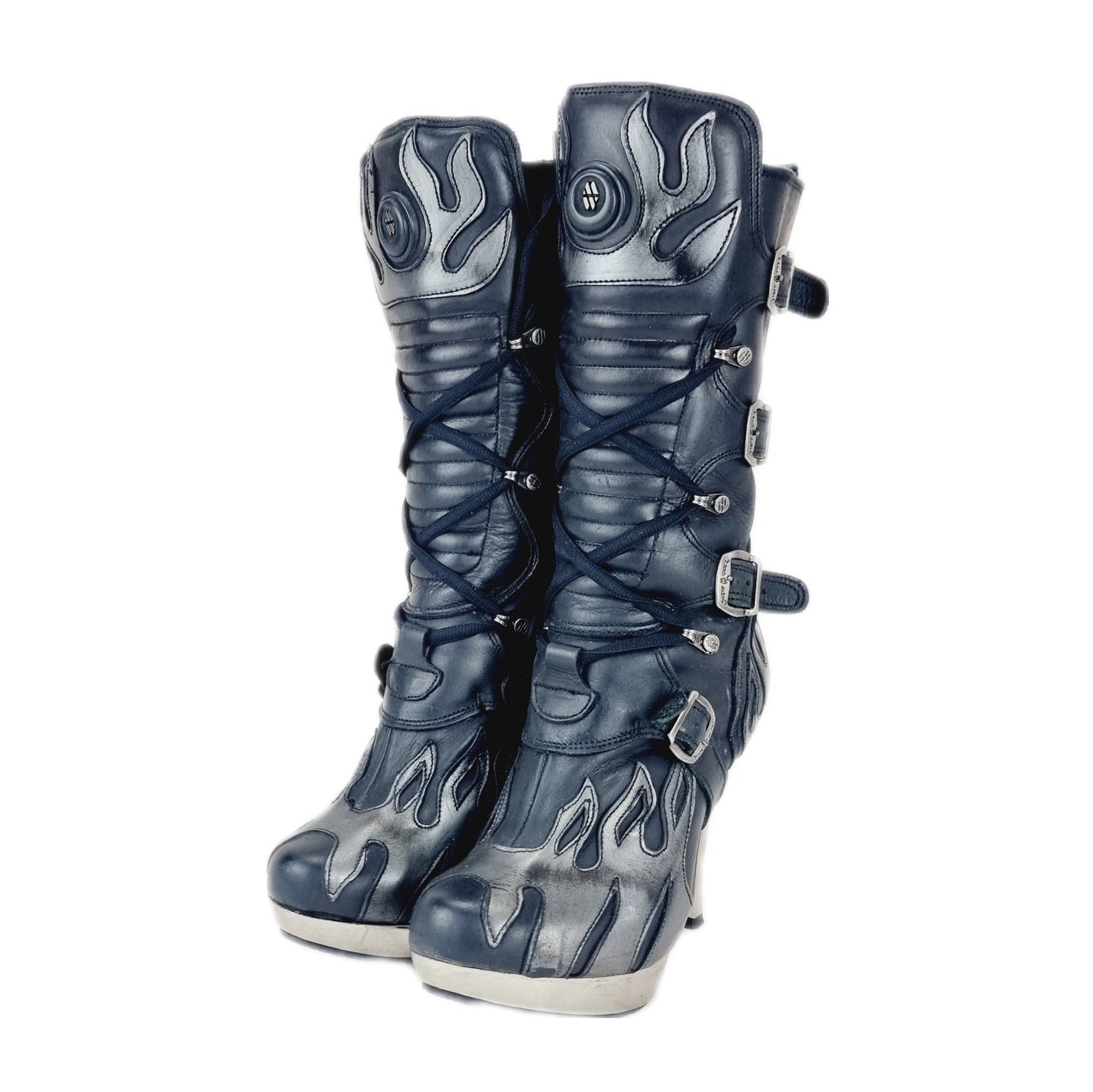 EU 38 / UK 5 New Rock Boots