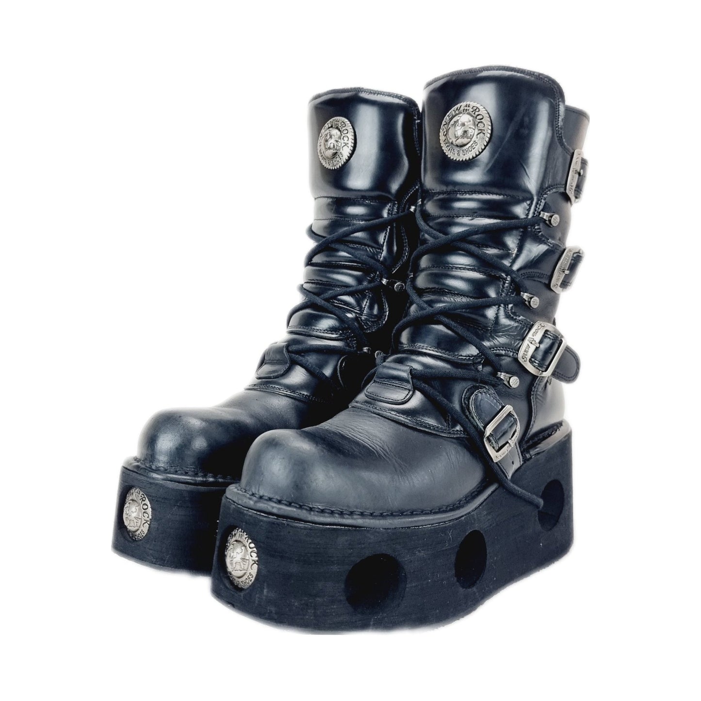 EU 44 / UK 10 New Rock Boots