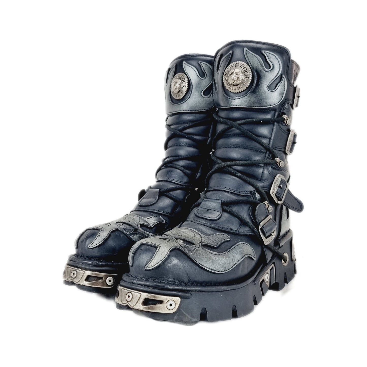 EU 45 / UK 10.5 New Rock Boots