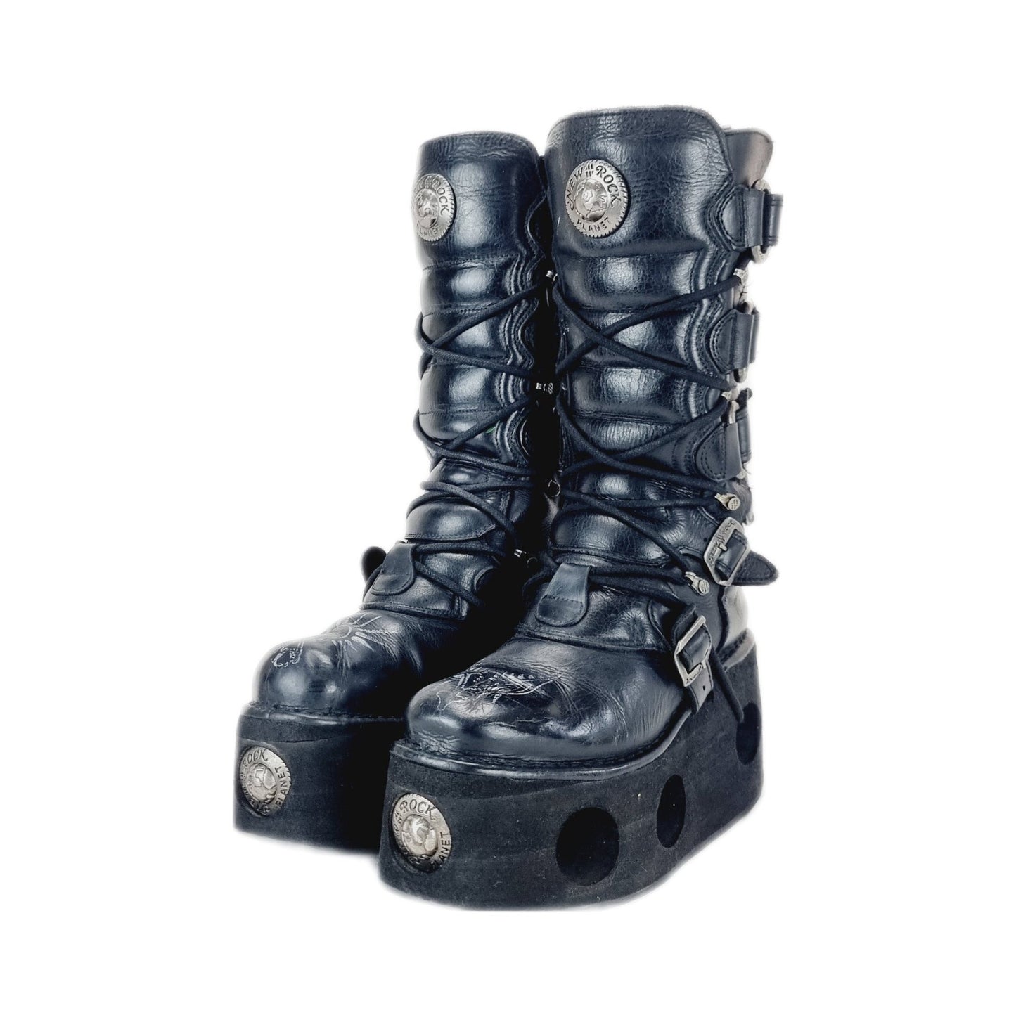 EU 41 / UK 7.5 New Rock Boots
