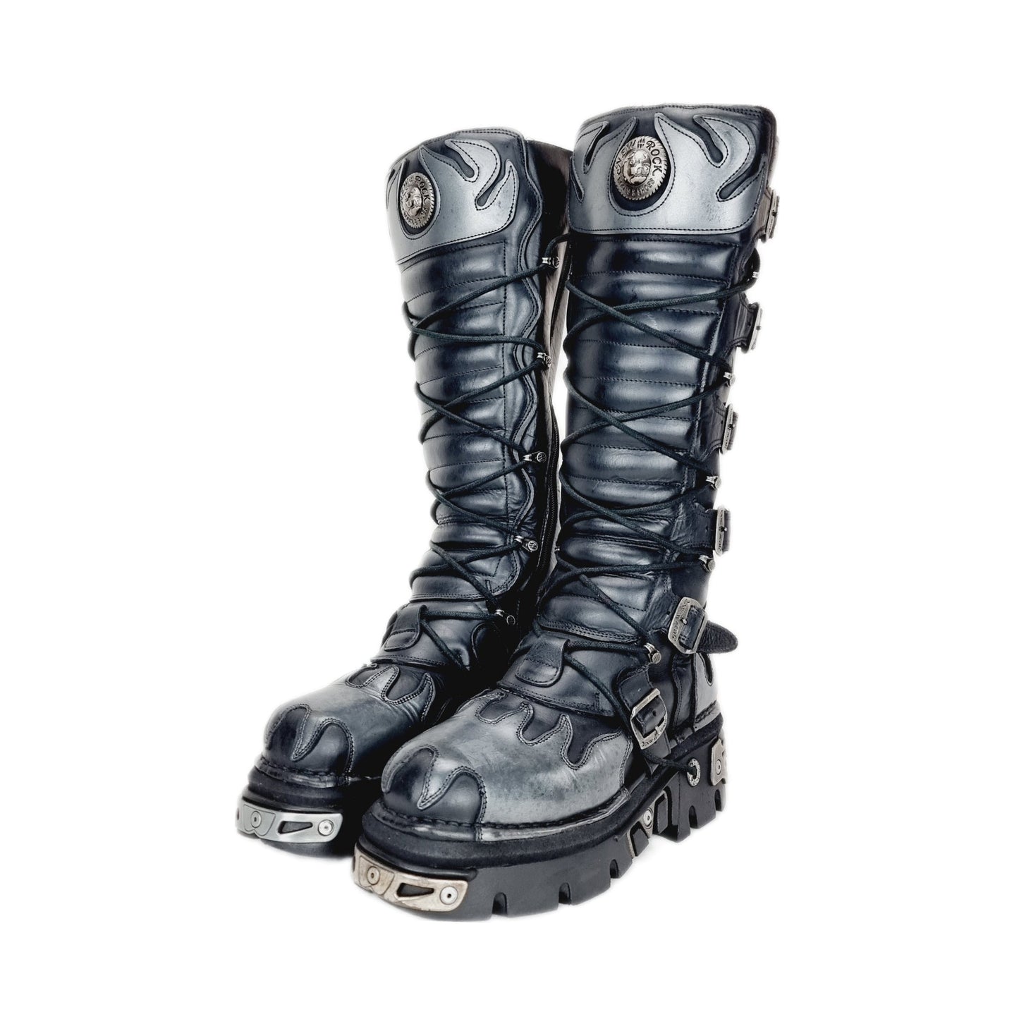 EU 43 / UK 9 New Rock Boots