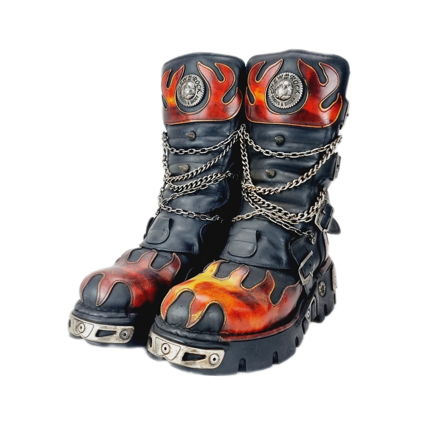 EU 43 / UK 9 New Rock Boots