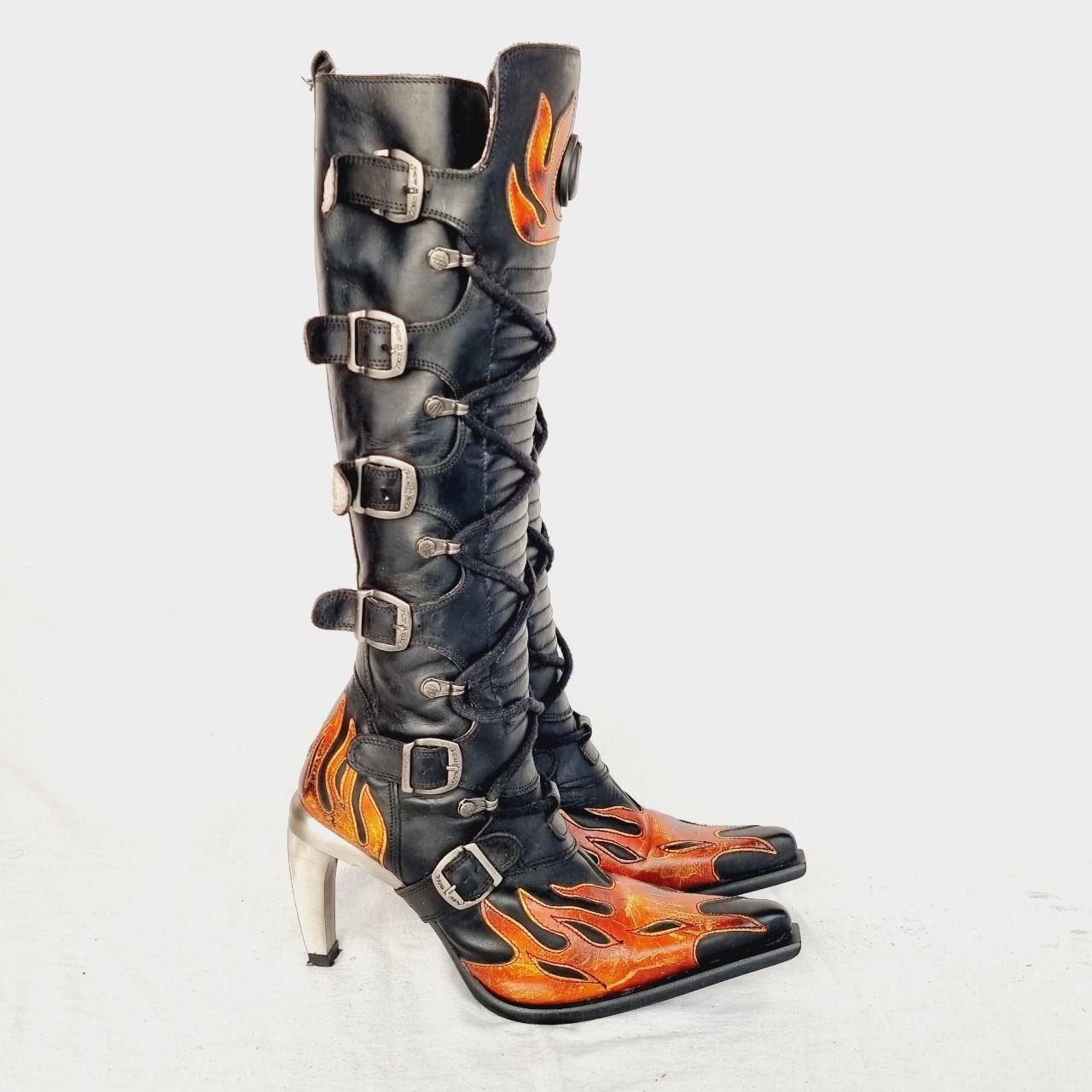 EU 36 / UK 3 New Rock Boots