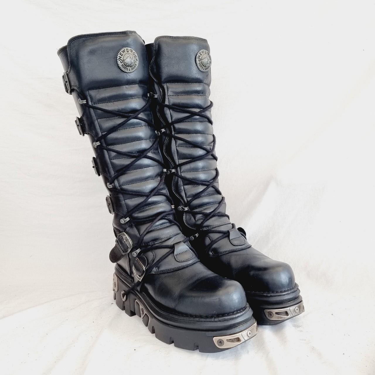 EU 44 / UK 10 New Rock Boots