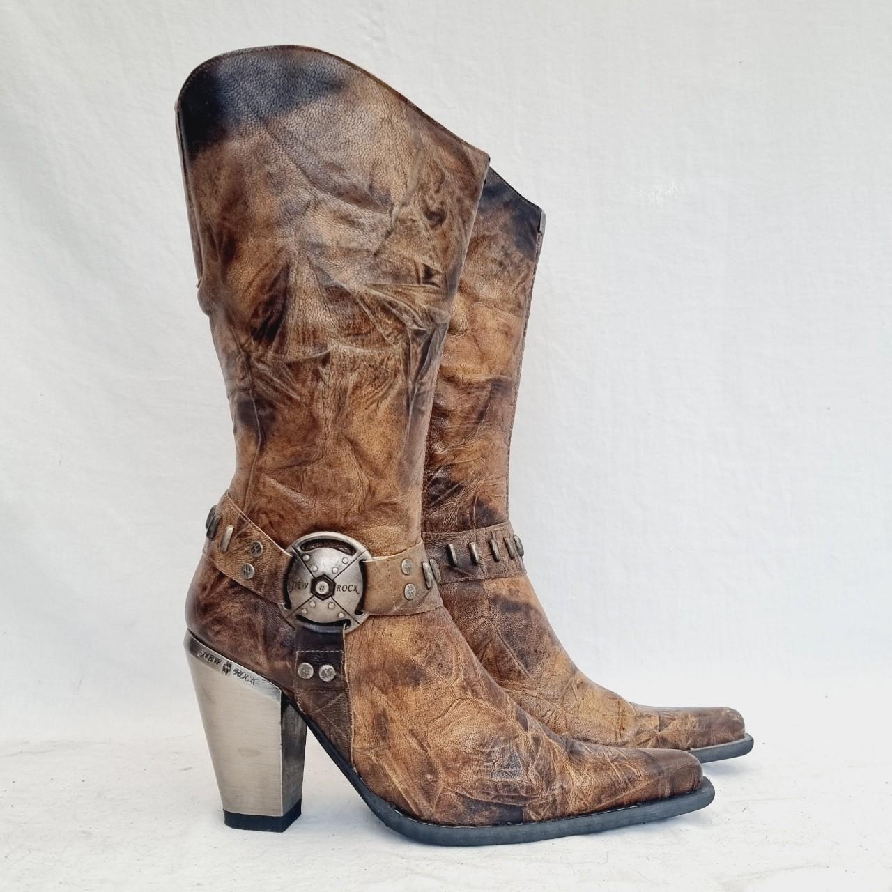 EU 38 / UK 5 New Rock Boots