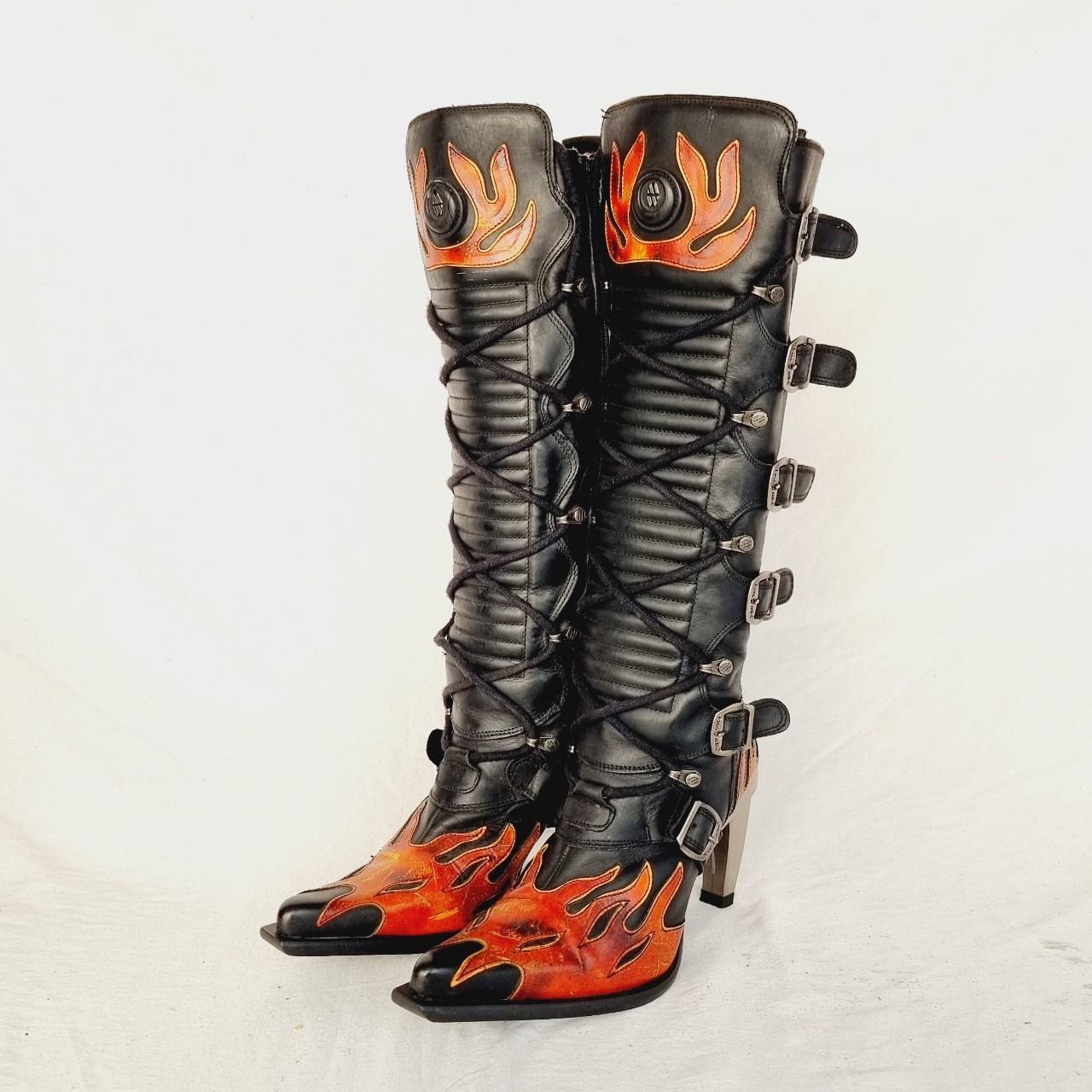 EU 36 / UK 3 New Rock Boots