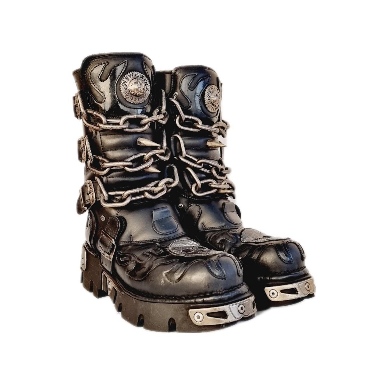 EU 42 / UK 8 New Rock Boots
