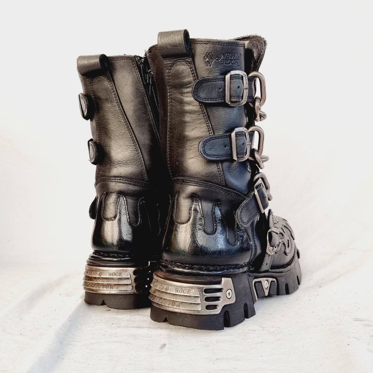 EU 42 / UK 8 New Rock Boots