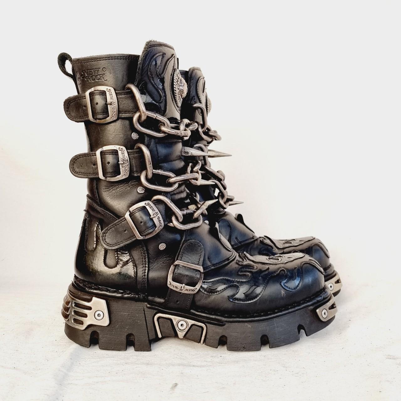 EU 42 / UK 8 New Rock Boots