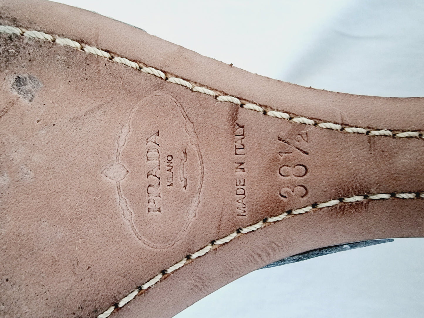 EU 38 / UK 5 Prada Platforms