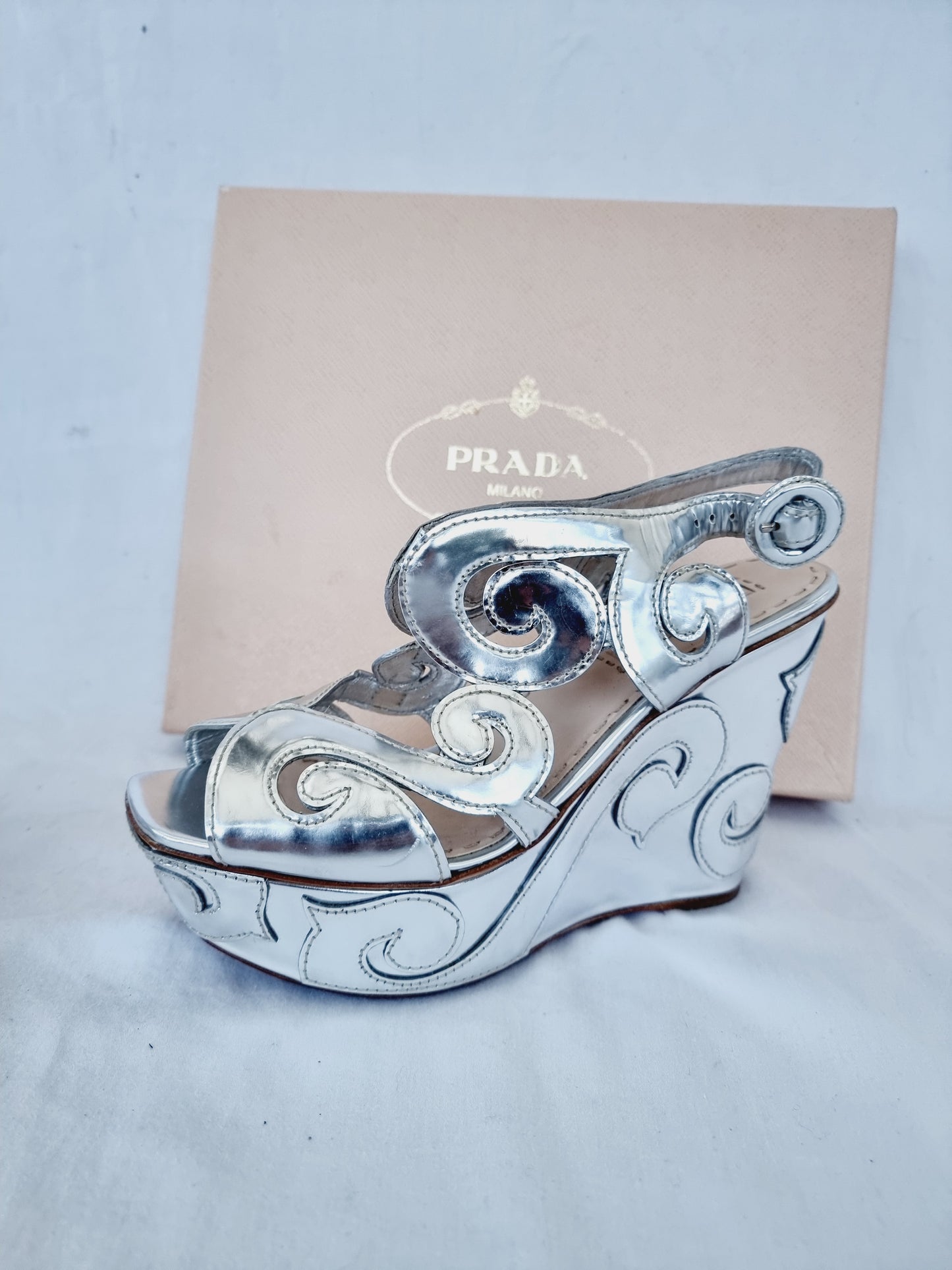 EU 38 / UK 5 Prada Platforms