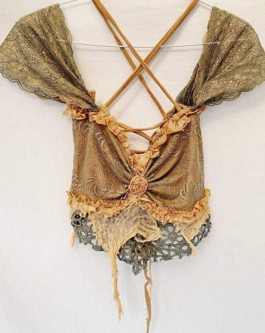 Layered Lace Pixie Top