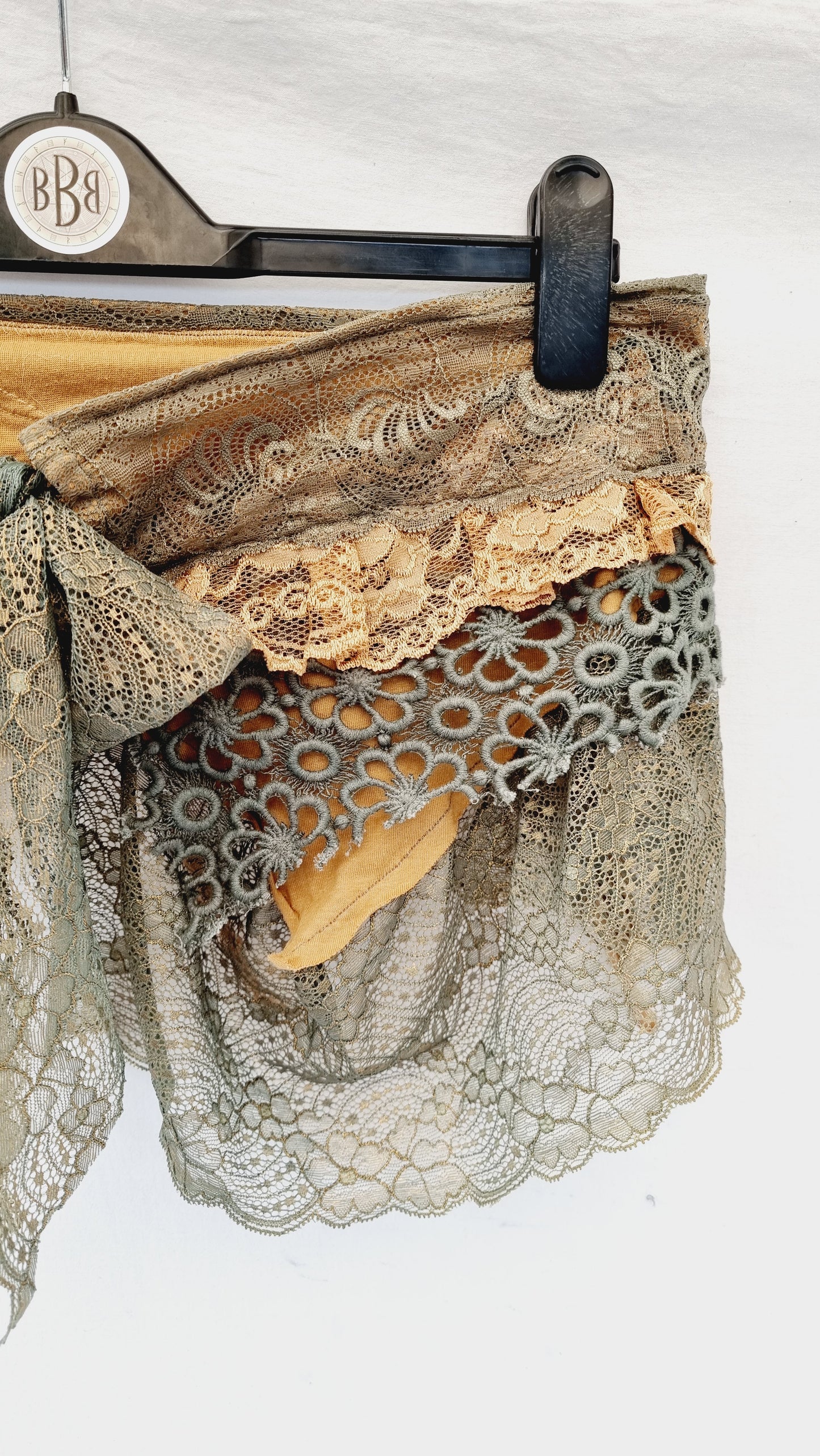Layered Lace Pixie Skirt