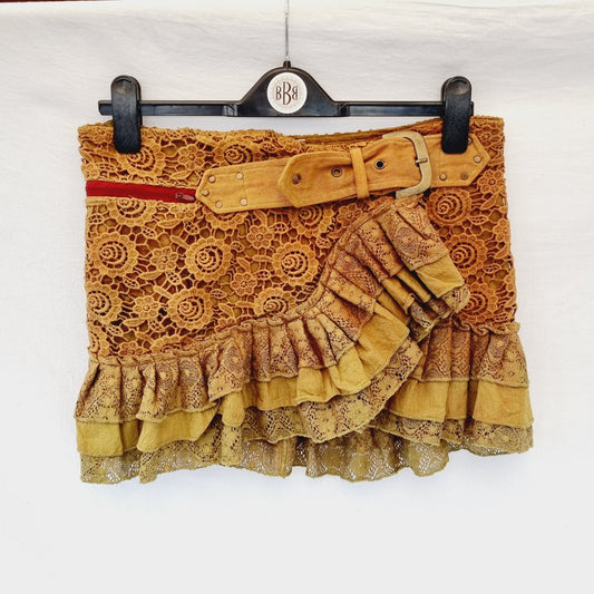 Layered Lace Pixie Skirt