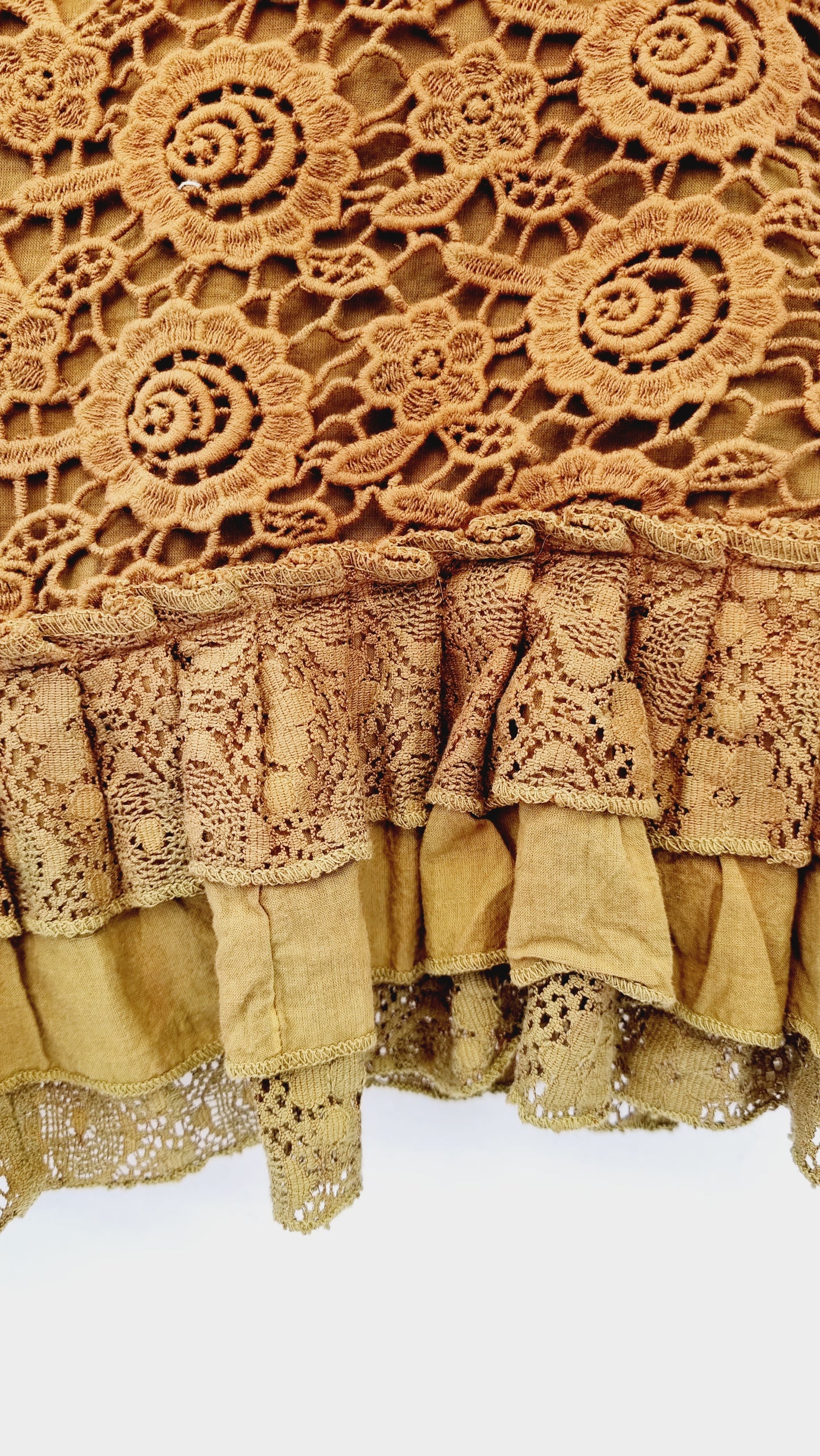 Layered Lace Pixie Skirt