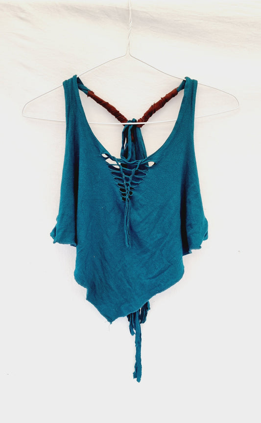 Hand Weaved Crop Top