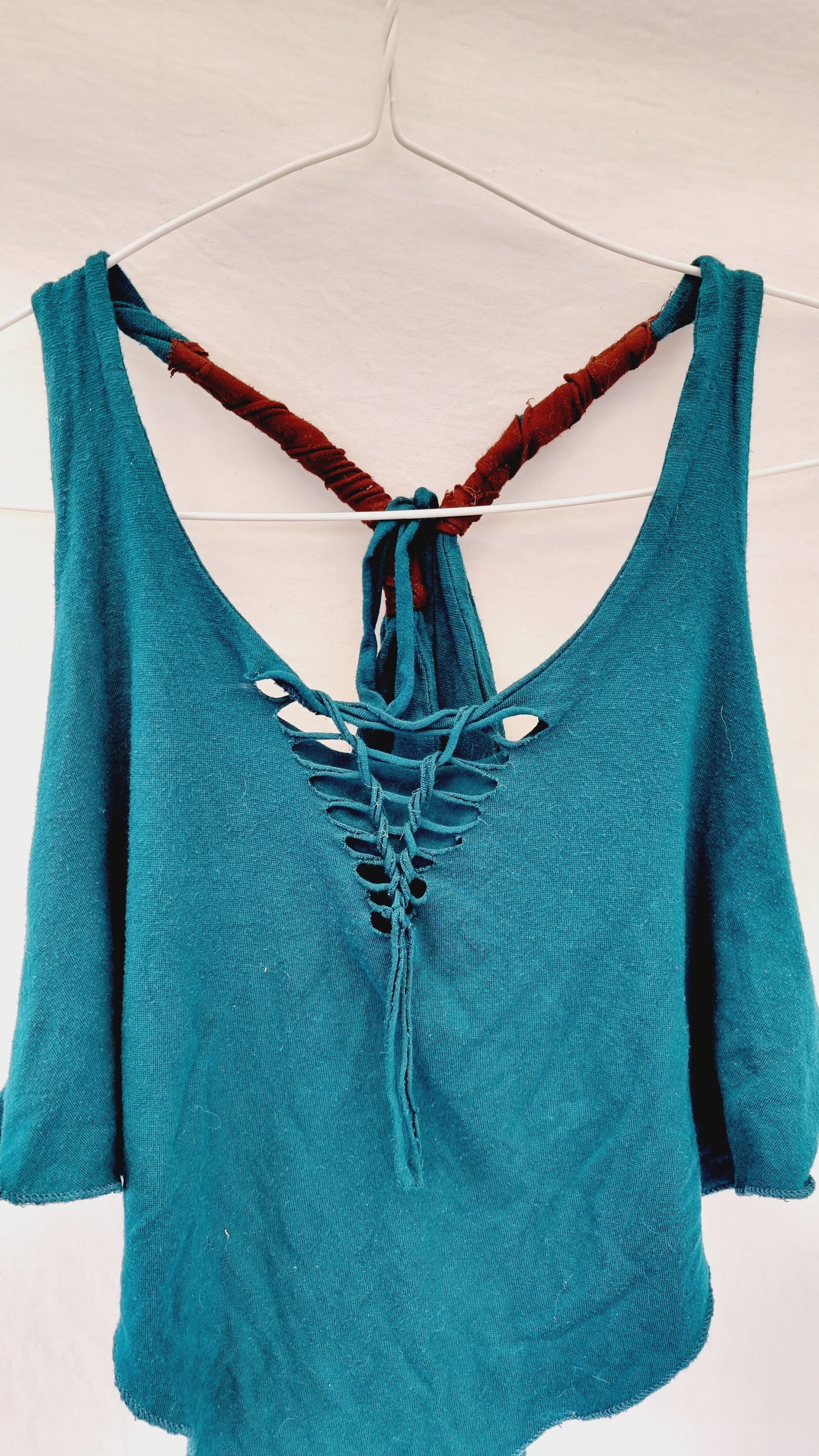 Hand Weaved Crop Top