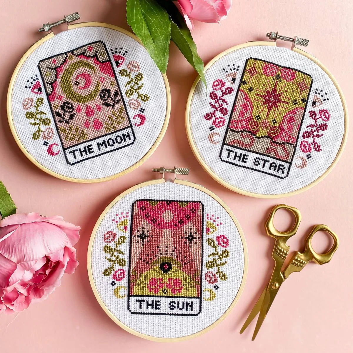 Cross Stitch Kit - "The Star" Tarot