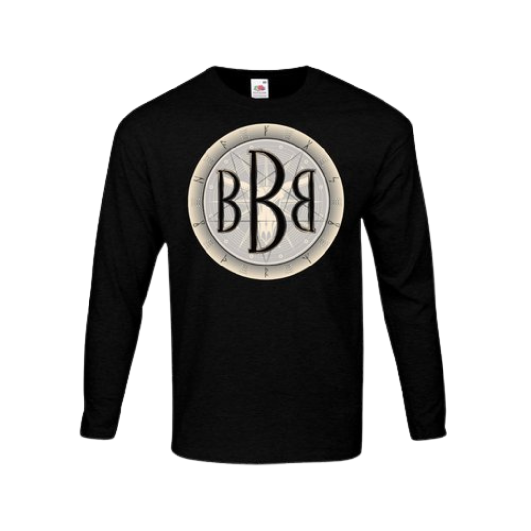 BBB Long Sleeve T Shirt Baphomet Logo Design