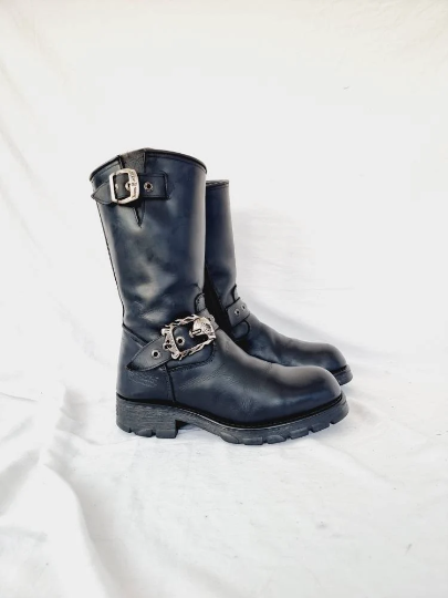 EU 42 / UK 8 New Rock Boots