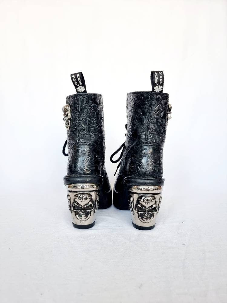 EU 38 / UK 5 New Rock Boots
