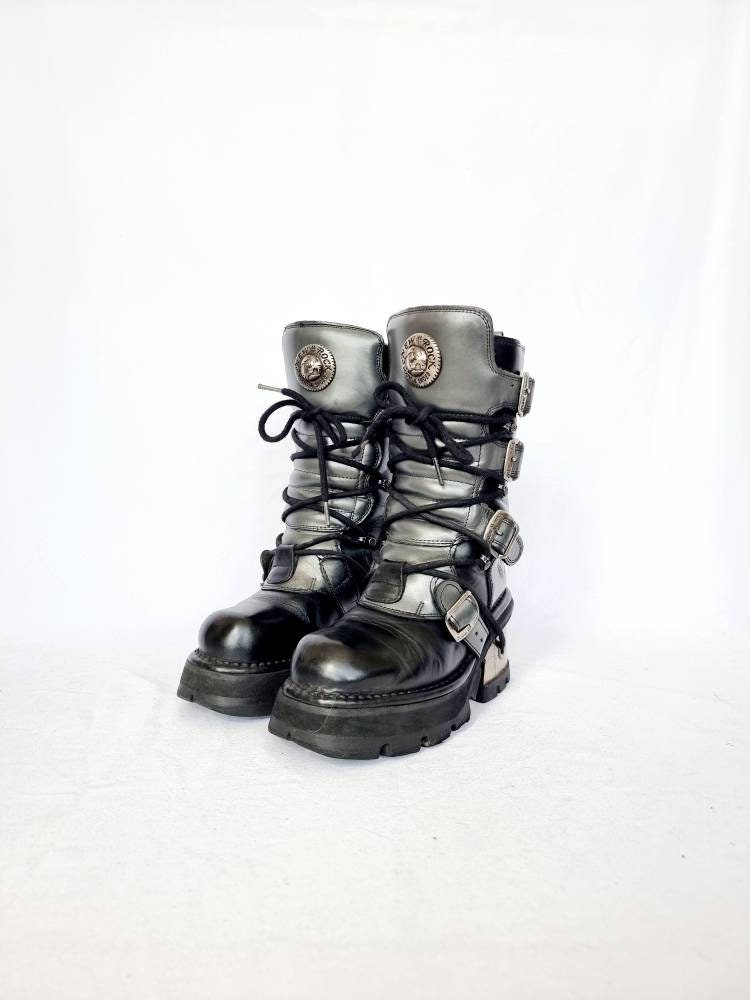EU 37 / UK 4 New Rock Boots