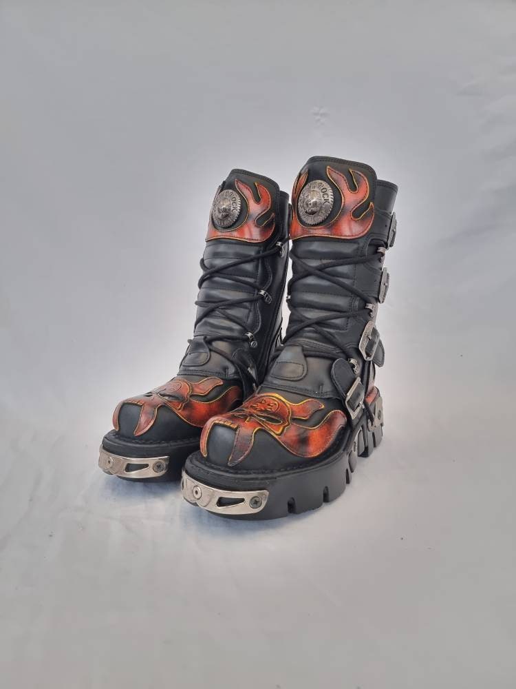 EU 36 / UK 3 New Rock Boots