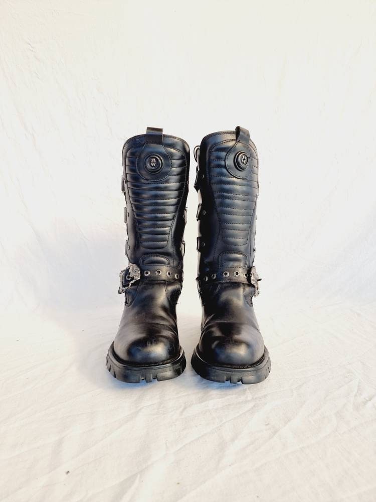 EU 43 / UK 9 New Rock Boots