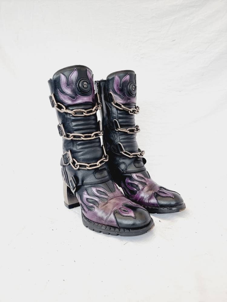 EU 38 / UK 5 New Rock Boots