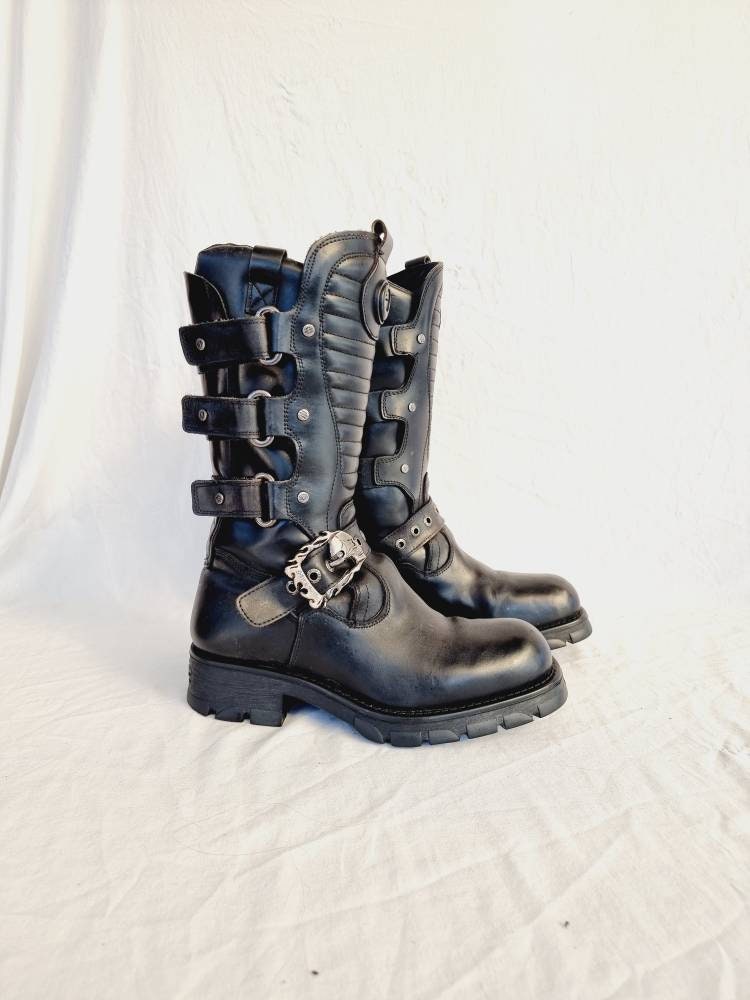 EU 43 / UK 9 New Rock Boots