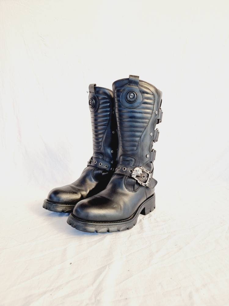 EU 43 / UK 9 New Rock Boots
