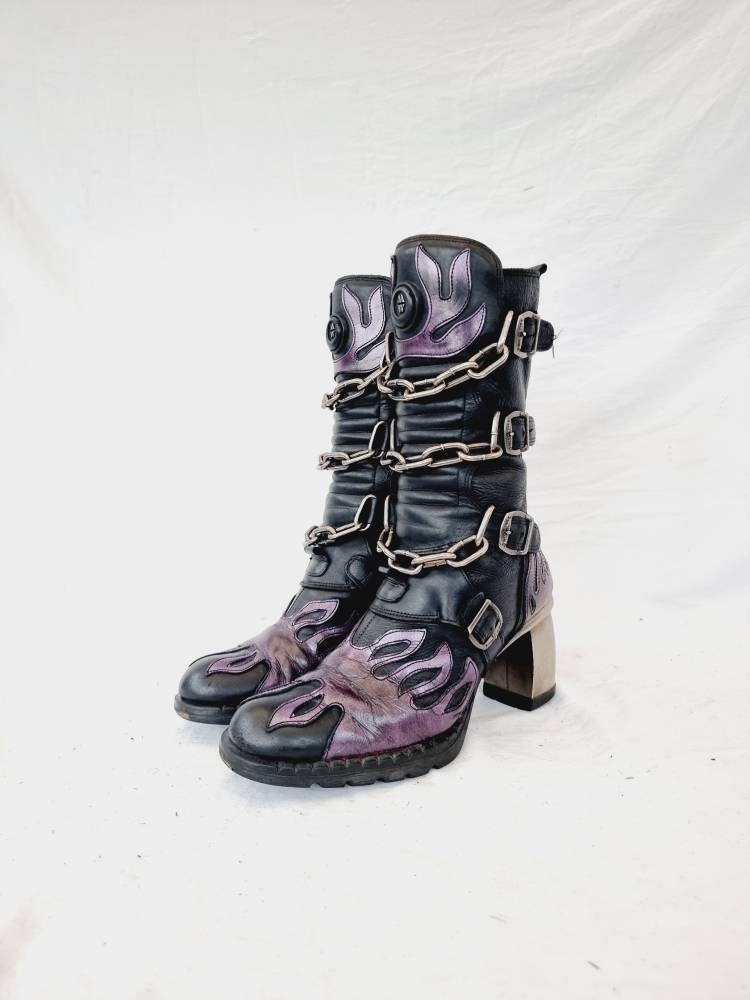 EU 38 / UK 5 New Rock Boots