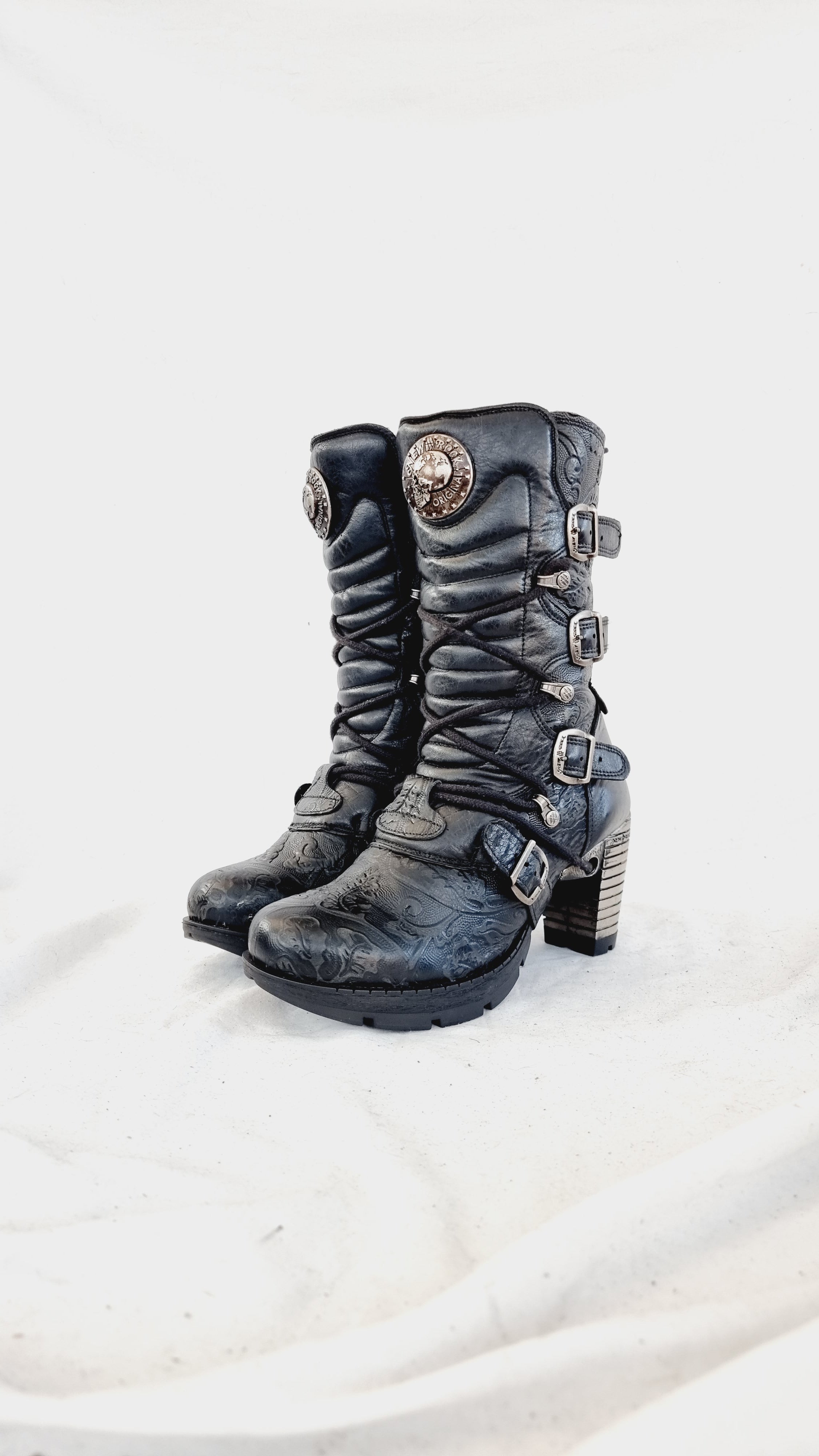 EU 38 / UK 5 New Rock Boots – Big Booty Boutique