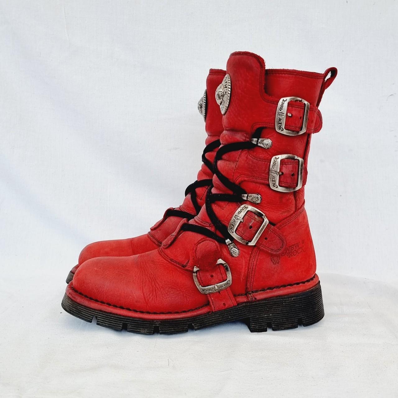 EU 38 / UK 5 New Rock Boots