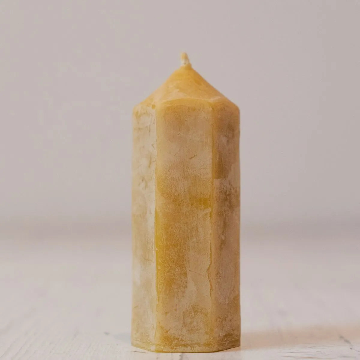 Candle - Beeswax Hexagon