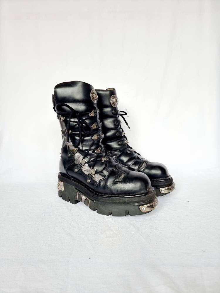 EU 46 / UK 11 New Rock Boots – Big Booty Boutique