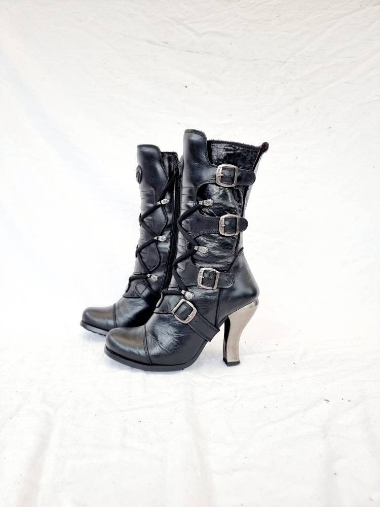 New rock best sale stiletto boots